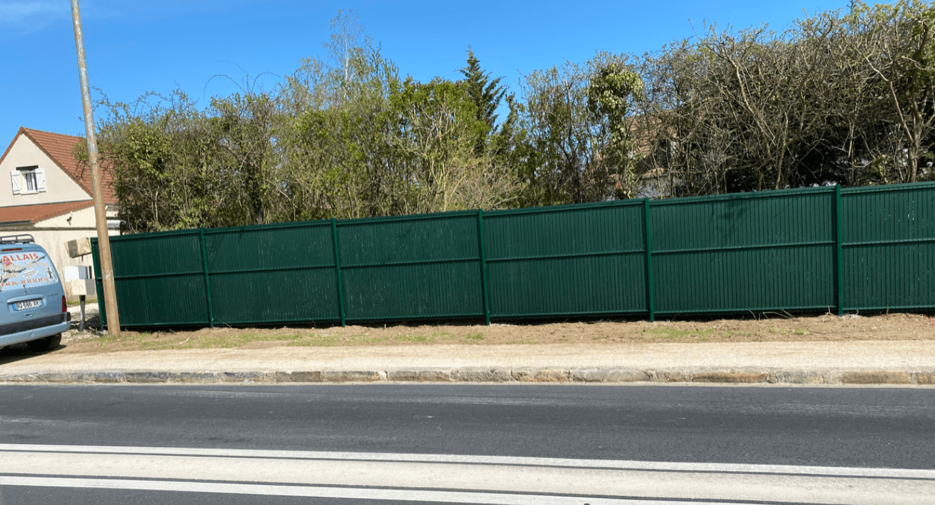 Pose de clôtures & grillages